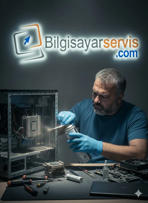 Masaüstü bilgisayar tamiri teknik servis çalışması